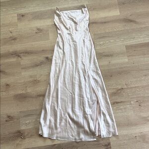 Birdy Grey Champagne Satin Dress